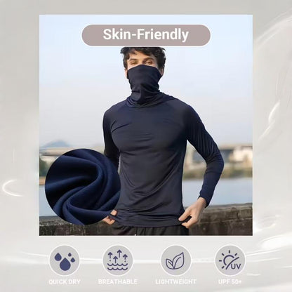 📌6-Piece Men's Casual Hoodie Pullovers UPF Sun Protection Soft Breathable