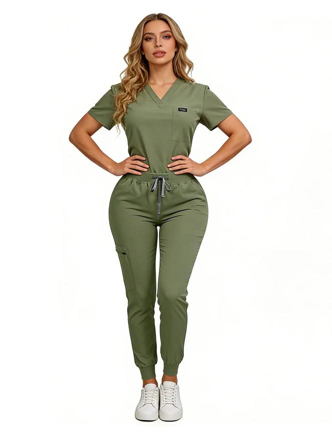 🔥Women's Multi-Pocket Jogger Set – Lightweight & Breathable