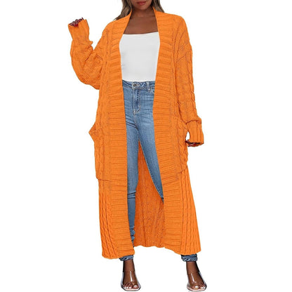 🔥 TODAY ONLY SALE! Women’s Oversized Long Knit Cardigan – Cozy Open-Front Long Sleeve Sweater Coat | Limited-Time Deal