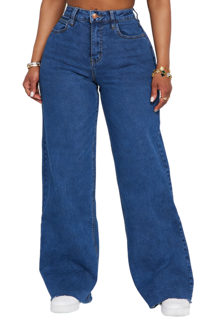 So Valid Stretch Wide Leg Jeans