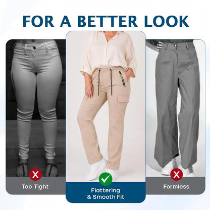 Women's Stretch Multi-Pocket Cargo Pants