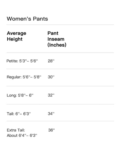 Women's High Stretch Mid Rise Straight Pants