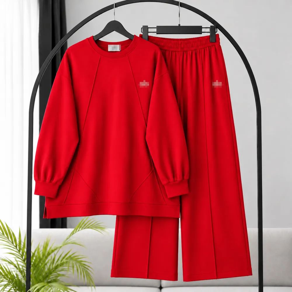Autumn Hot Sale | Women's Oversized 2-Piece Tracksuit