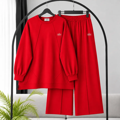 Autumn Hot Sale | Women's Oversized 2-Piece Tracksuit
