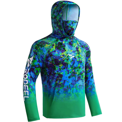 ☀️Men's UPF 50+ Sun Protection Hoodie with UV Detection