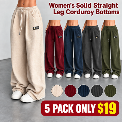 Women's Corduroy Casual Pants
