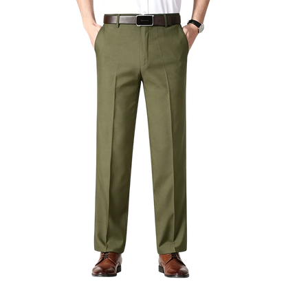 Men's Classic Ice Silk High Waist Comfort Pants