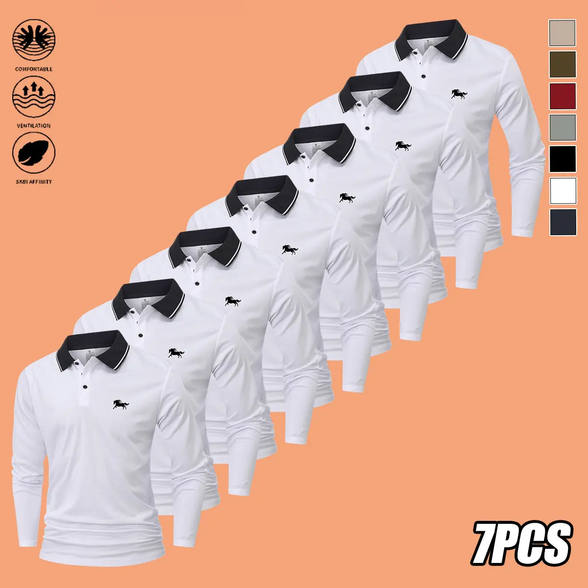 Men's Polyester Polo Shirt