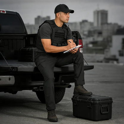 Men's Tactical Work Pants Multi-Pocket Water Resistant Cargo Pants Ripstop Hiking Military Construction Outdoor Pants 10 Pockets