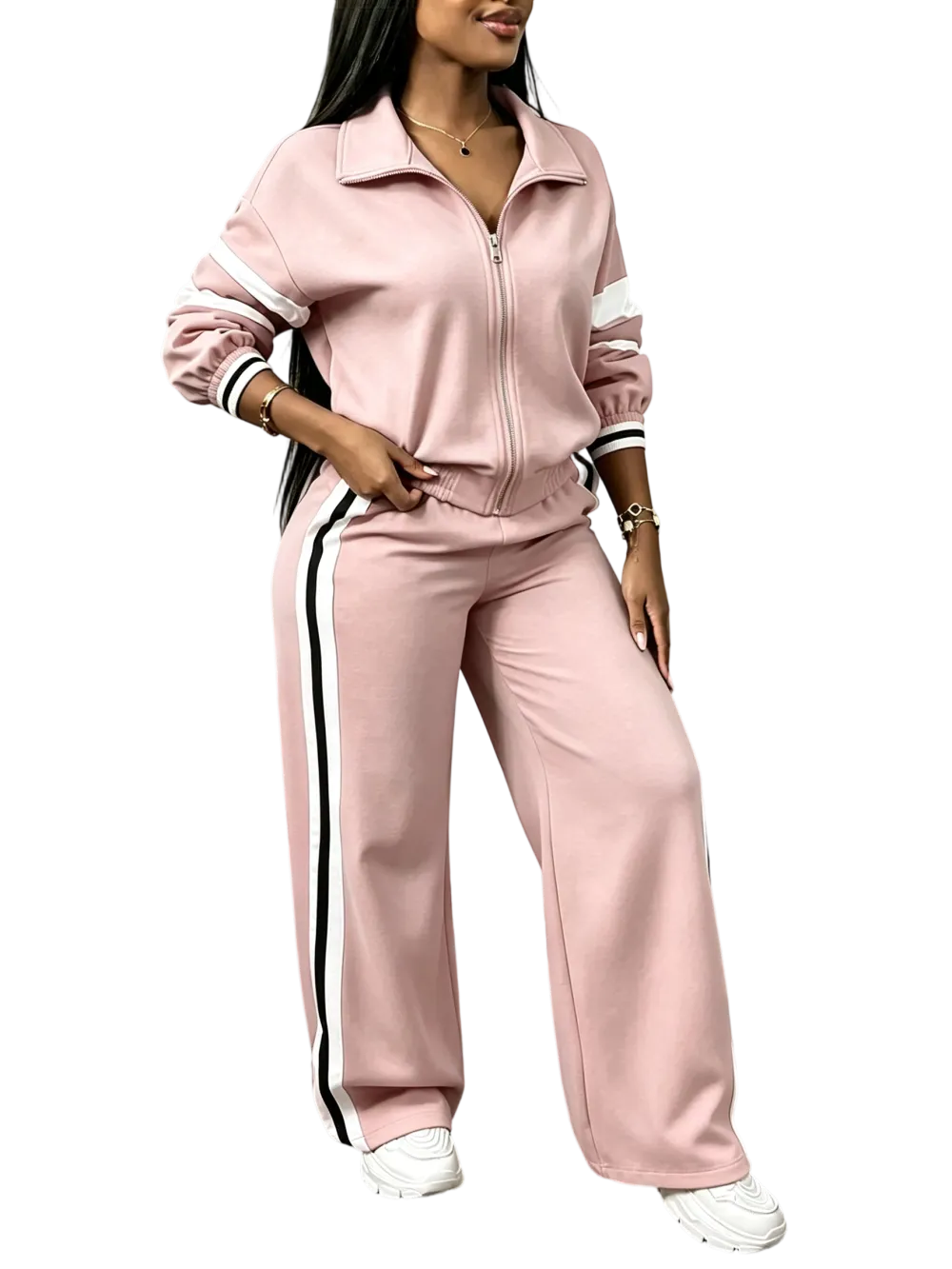 Women's Two-Piece Sporty Casual Set