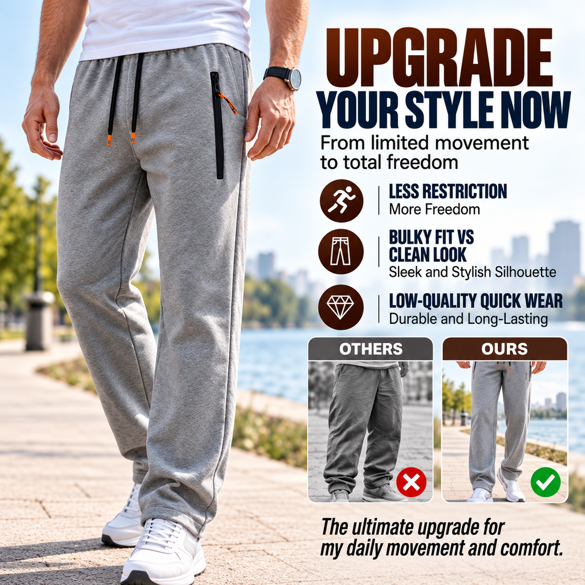⏰ 50% Off End-of-Season Sale – Quality at Half Price! ✨ Men’s Warm Winter Sweatpants for Ultimate Comfort ❄️👖