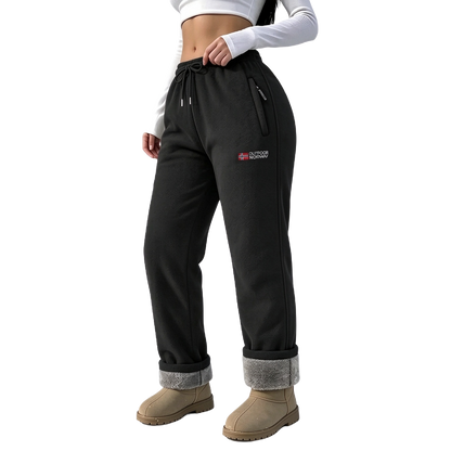 Women's Fleece-Lined Warm Long Pants