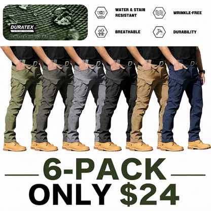 🔥Men's Tactical Pants Water Resistant Flex Ripstop