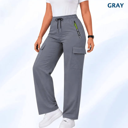 Women's Stretch Multi-Pocket Cargo Pants