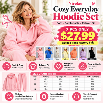 Unisex Bestselling Hoodie Sweatsuit Set | Must-Have for Travel & Daily Wear