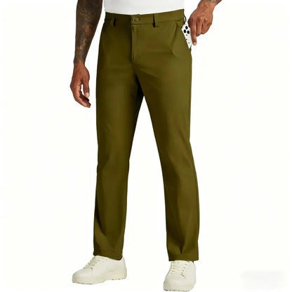 Men's Stretch Straight-Leg Golf Pants