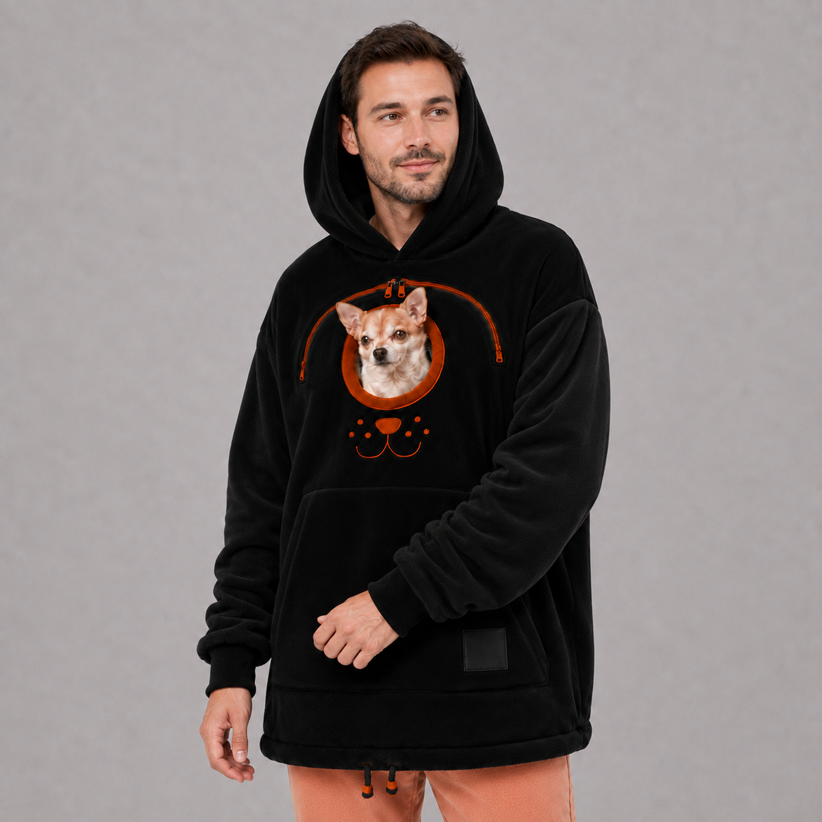🐕️ Dog Tote Carrier Hoodie 🐈️
