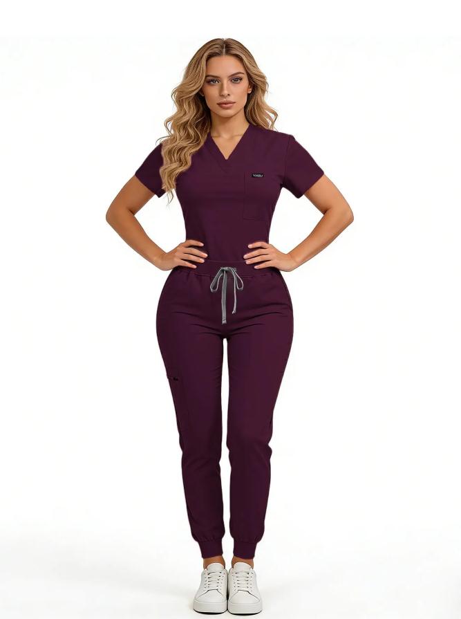 🔥Women's Multi-Pocket Jogger Set – Lightweight & Breathable