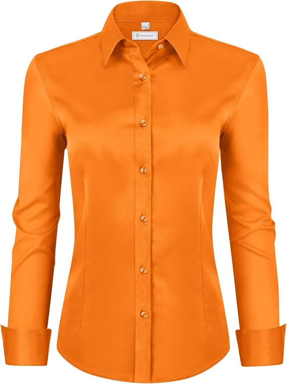 【LAST DAY SALE】Women Classic-Fit Dress Shirts