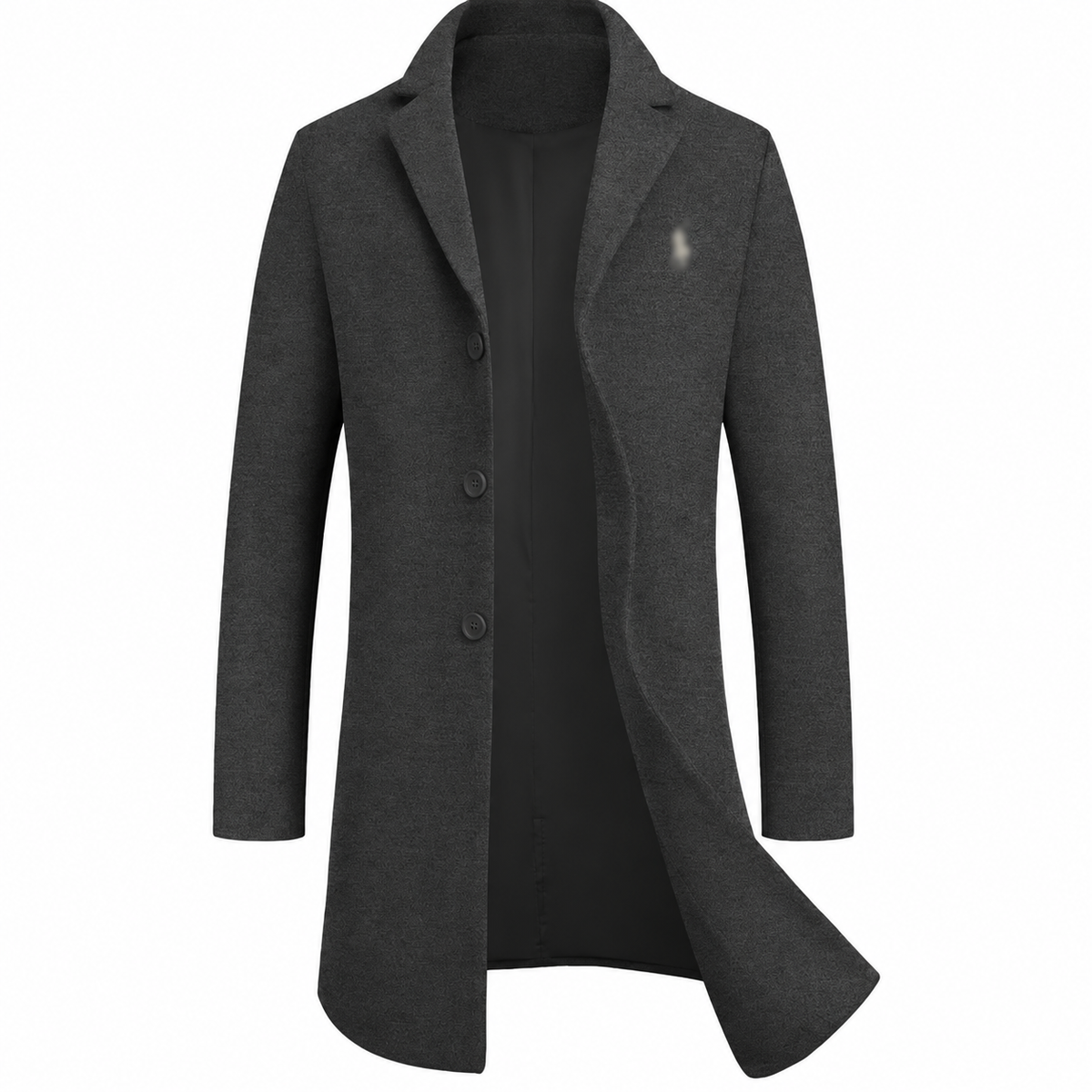 🔥 BESTSELLER | 3PCS $24.95 | Men's Classic Single-Breasted Overcoat