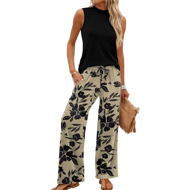 Women's Two-Piece Spring/Summer Travel & Vacation Set