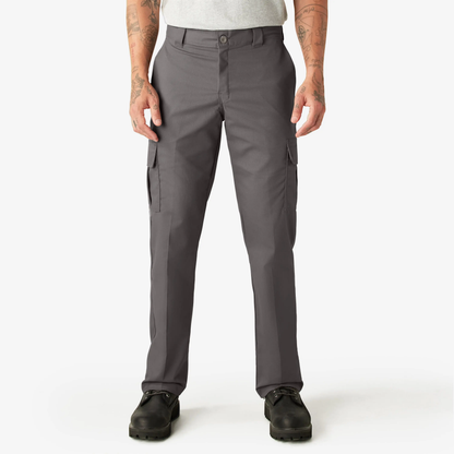 Men's Flex Cargo Pants – Regular Fit Straight Leg with Expandable Pockets