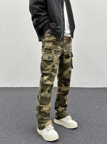 【LAST DAY SALE】Men's practical camouflage cargo pant