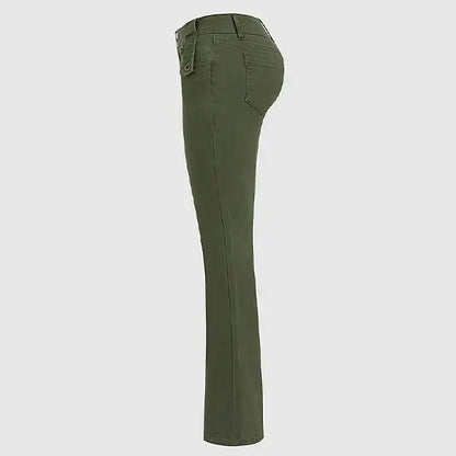 Women's High Stretch Mid Rise Pants