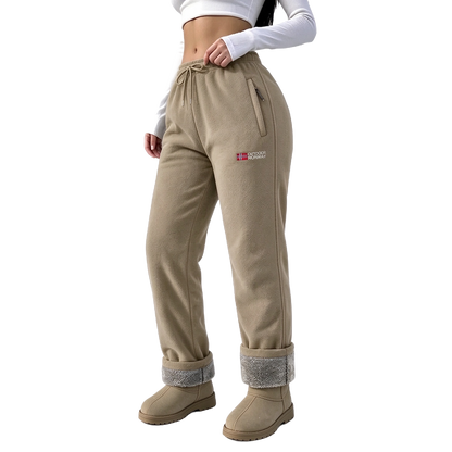 Women's Fleece-Lined Warm Long Pants