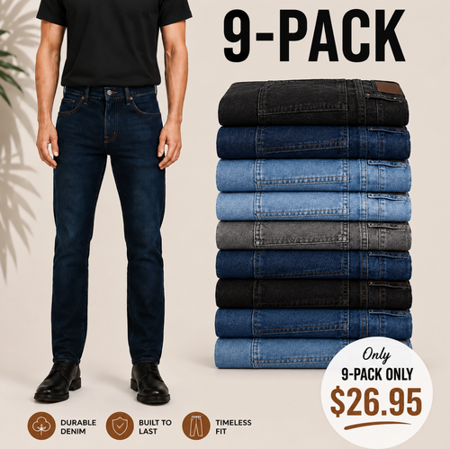 🤲🔥Clearance sale, limited stock 🔥 CLASSIC FIT JEANS