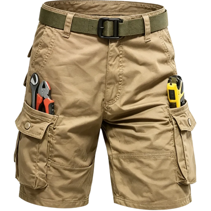 Men's Casual Cargo Pants with Multiple Pockets