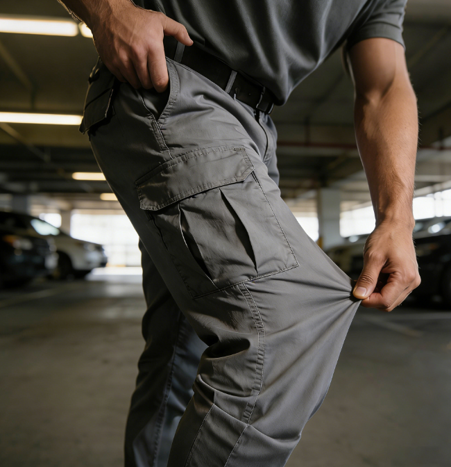 Men's Ripstop Work Pants,Water Resistant Outdoor Tactical Pants