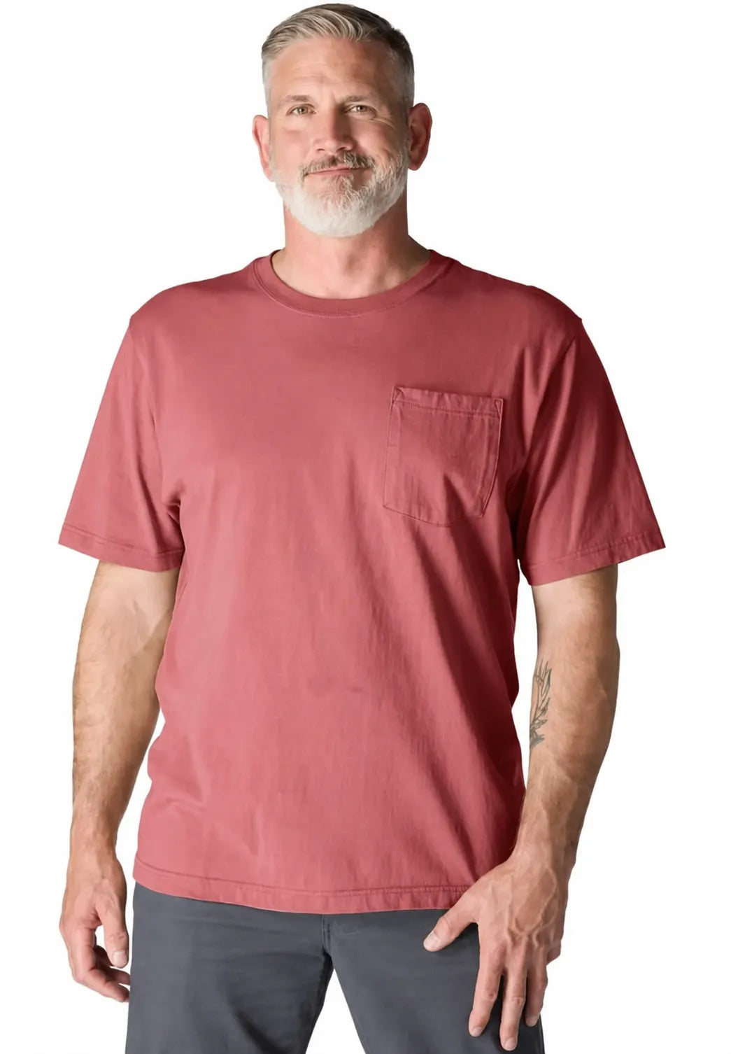 Men’s Heavyweight Pocket T-Shirt Duo – Short & Long Sleeve