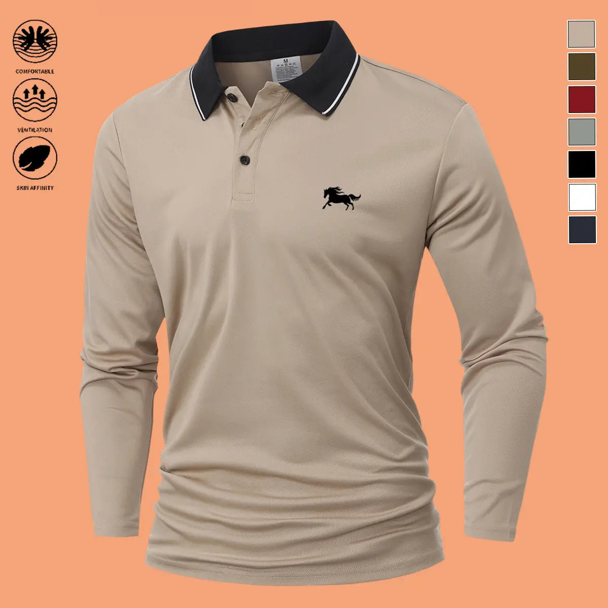 Men's Polyester Polo Shirt