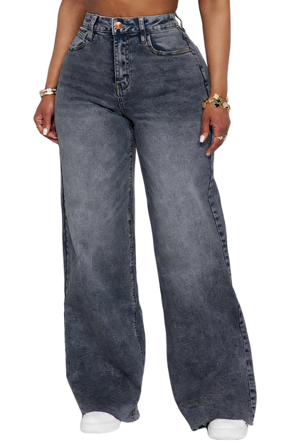 So Valid Stretch Wide Leg Jeans