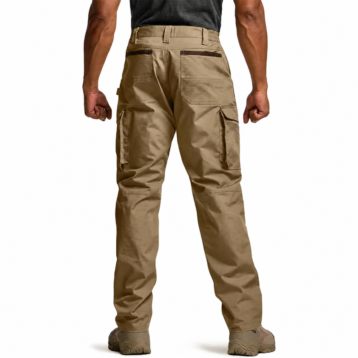 Men's Ripstop Work Pants,Water Resistant Outdoor Tactical Pants