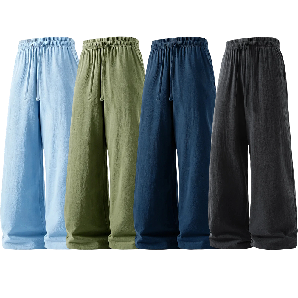 🔥 Last Chance! 7 Pieces for $30, Today Only! 🔥 Unisex Ultra-Soft Linen Cotton Pants – Loose Fit Non-Sheer Everyday Work Pants – Available in Both Men's & Women's Sizes!