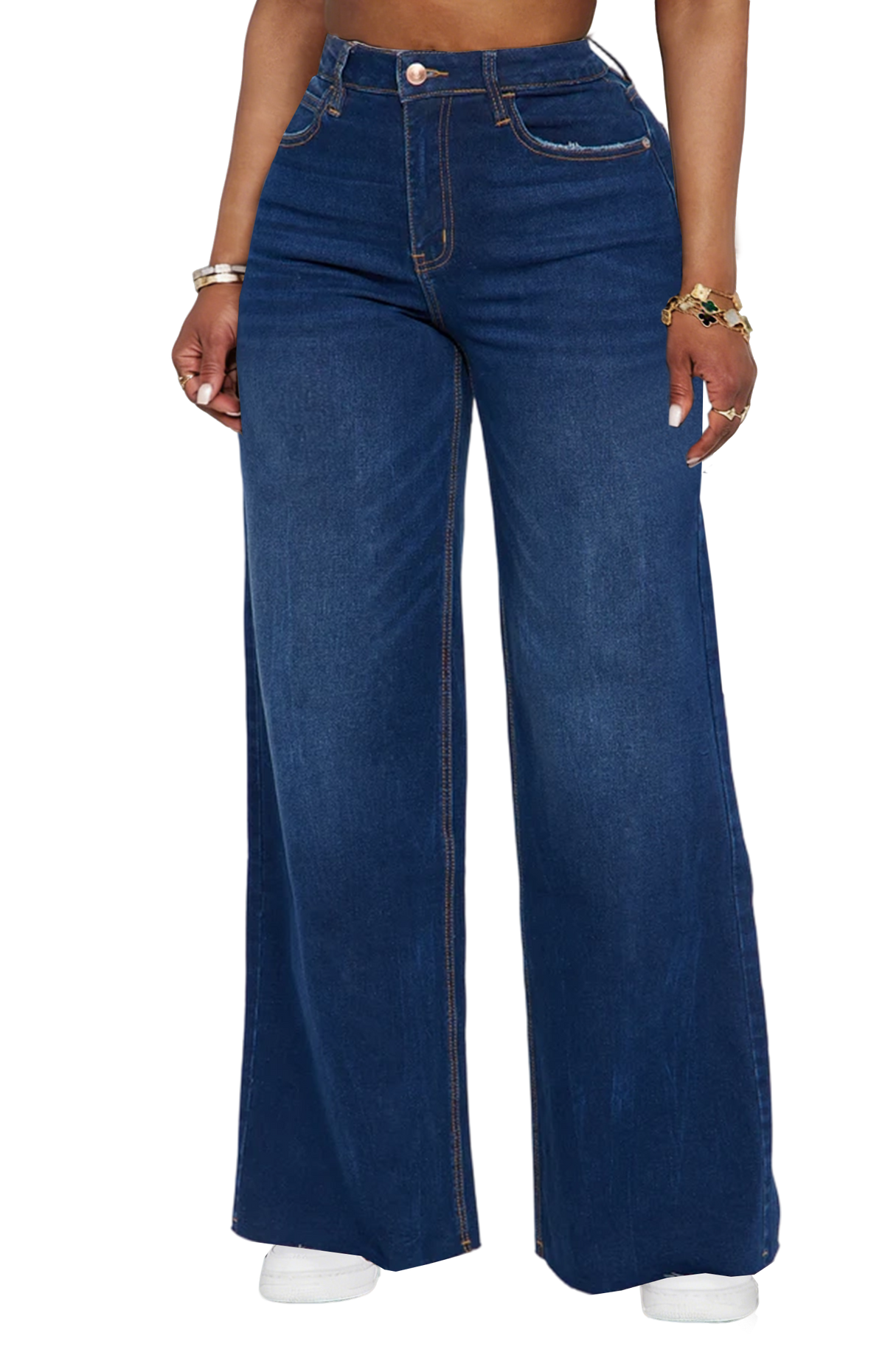 So Valid Stretch Wide Leg Jeans