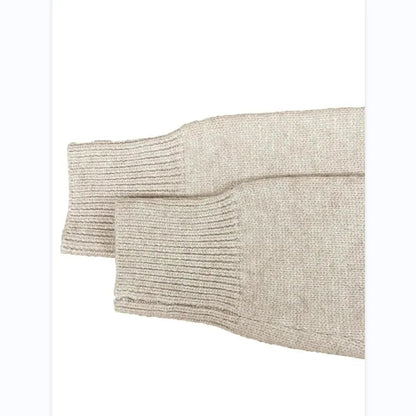🤲Women's Drop Shoulder Split Hem Sweater