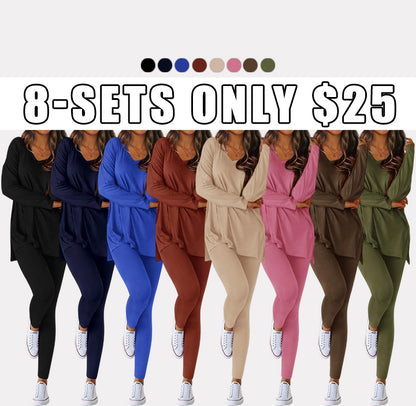 2 Piece Sets For Women Casual Lounge Matching Set