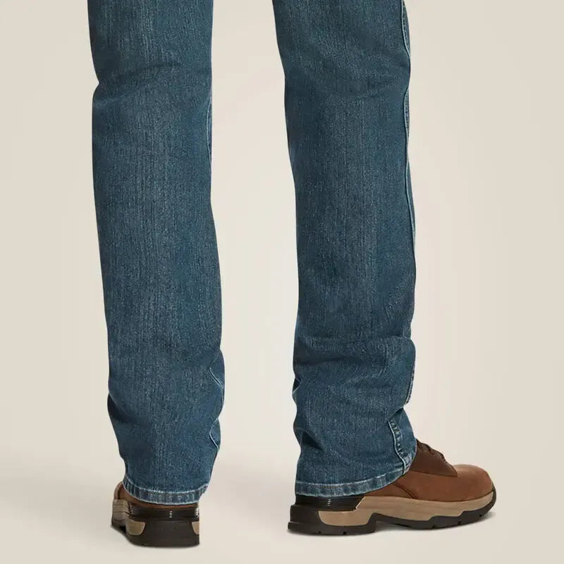 Herren Flex-Stretch Jeans, Slim Straight Fit, Bequeme 5-Taschen Hose für Alltag & Arbeit