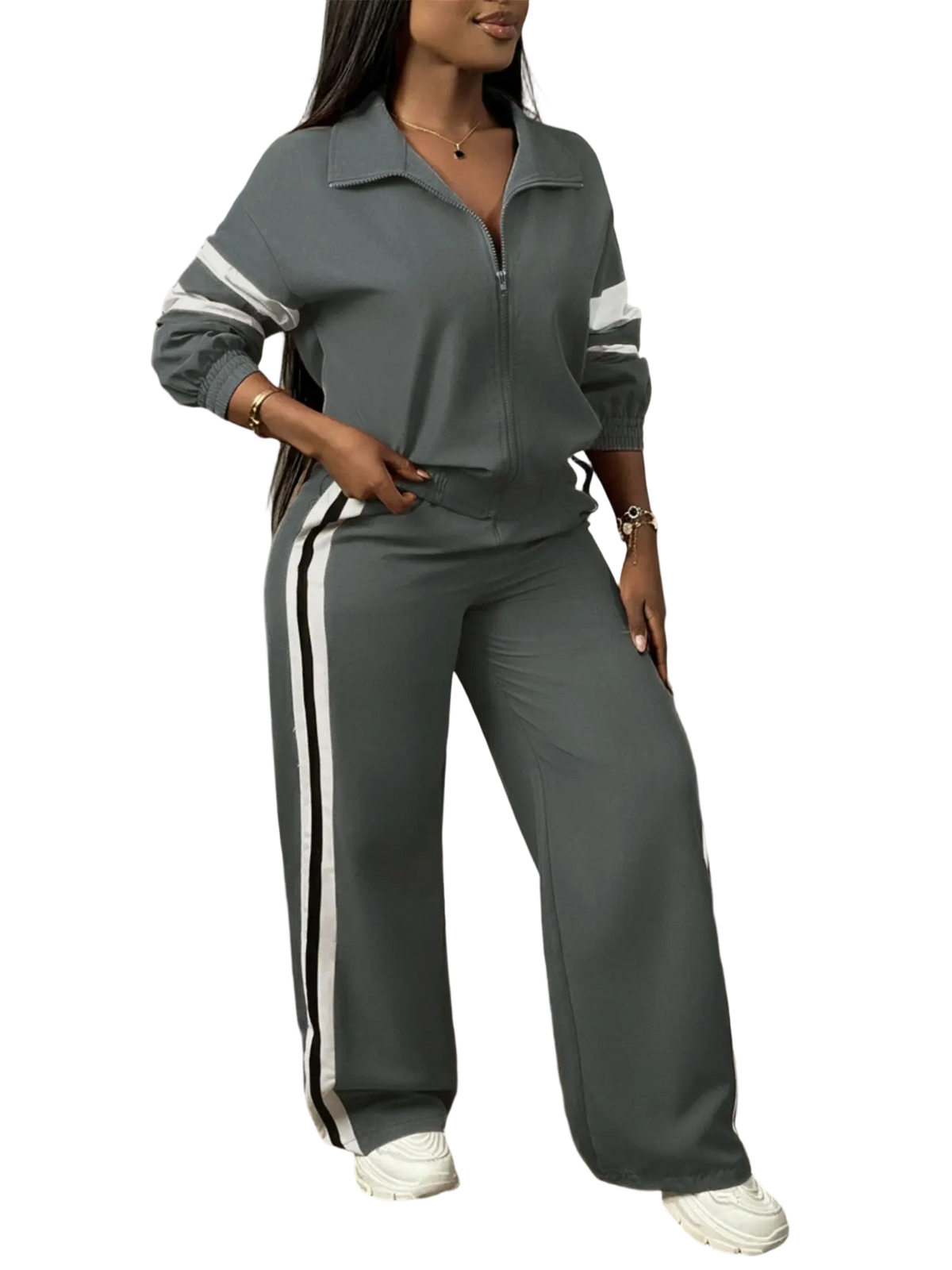 ⚡ FINAL SALE 🔥 - Women's Sporty Two-Piece Set – Casual & Comfy