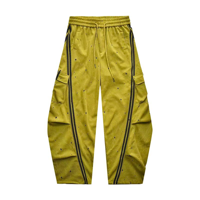 Women  Wide Leg Drawstring Joggers with Side Pockets