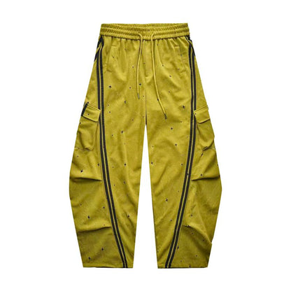 Women  Wide Leg Drawstring Joggers with Side Pockets