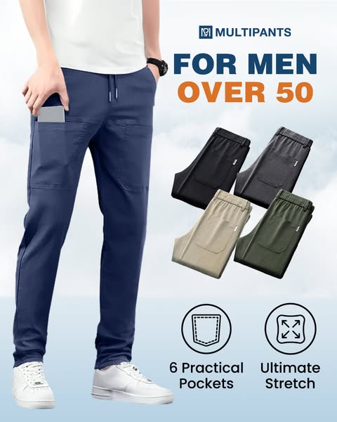 High Stretch Multi-pocket Durable Cargo Pants