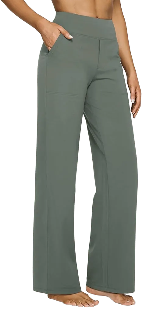 Loose High-Waist Business Casual Pants