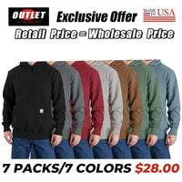 7 Packs For $28(Black+Blue+Grey+Red+Light grey+Brown+Green)