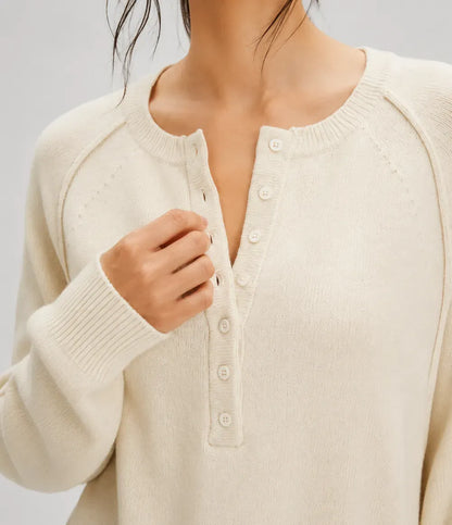 Womens Long Sleeve Kinitting Sweater Tops