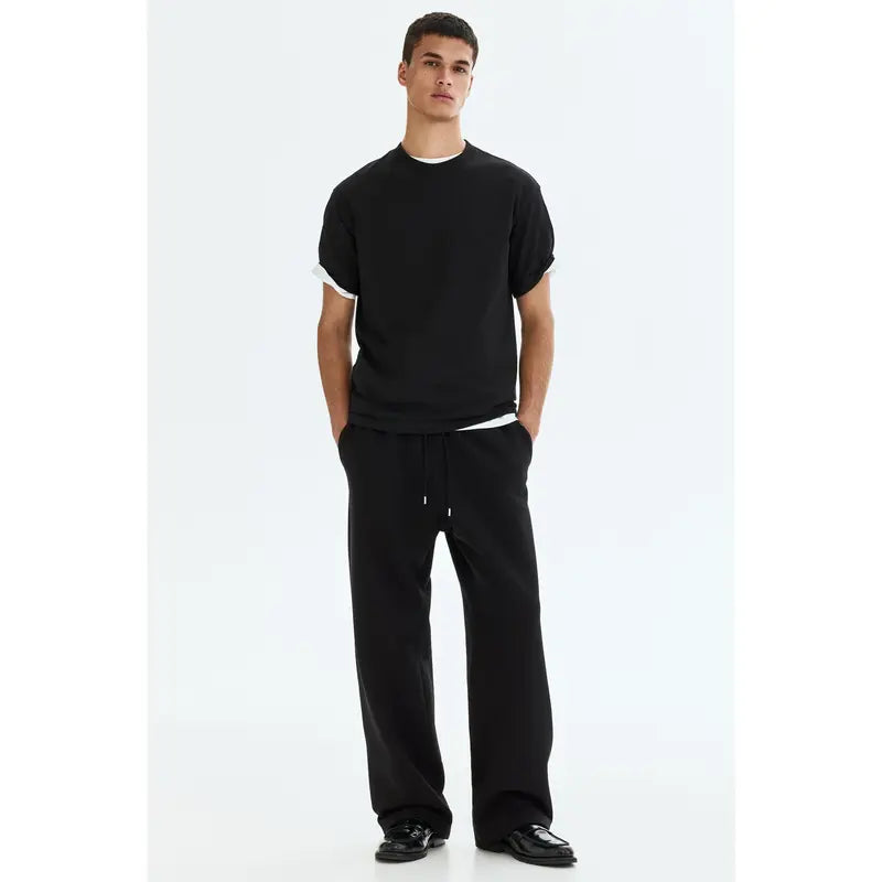 Loose Fit Sweatpants in Cotton Blend