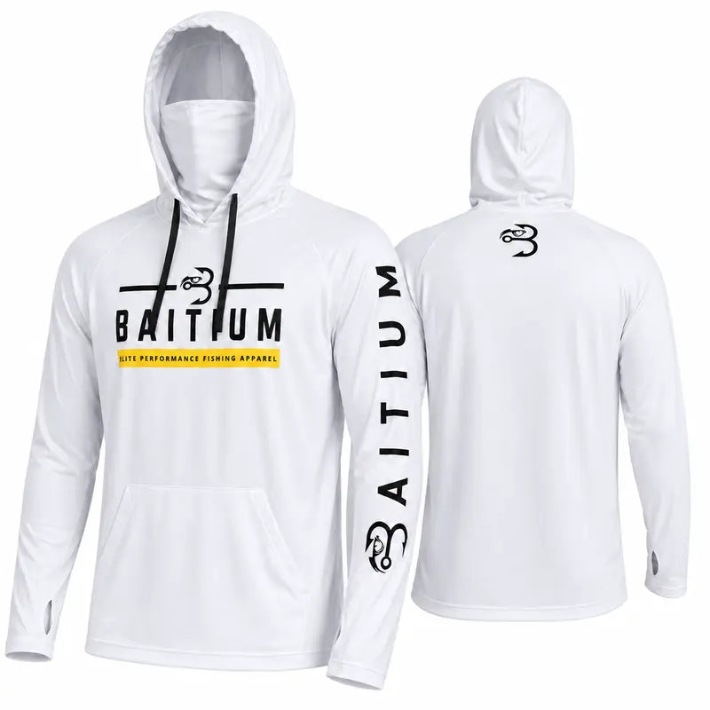 UPF 50 Sun Protection Long-Sleeve Hoodie (With Built-in Neck Gaiter)